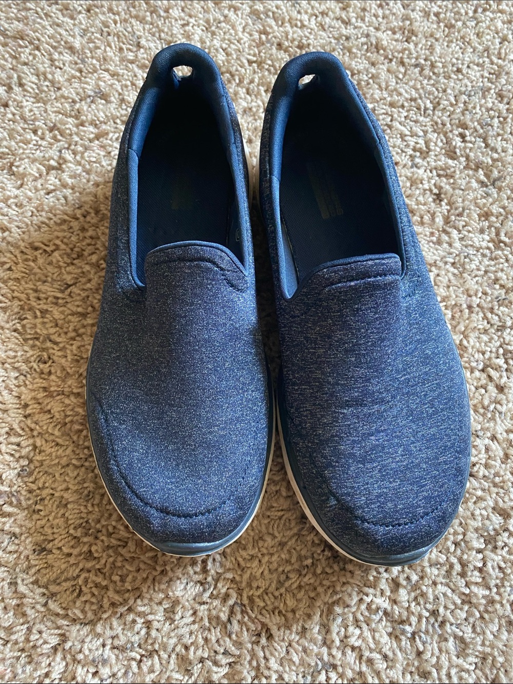 Skechers Slip-On  Loafers in Heathered Navy